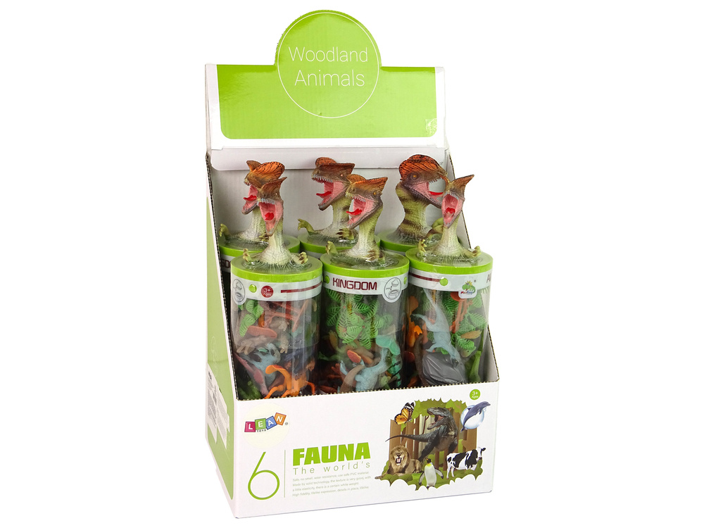 Dinozaurų figūrėlių rinkinys su aksesuarais, 12 vnt.