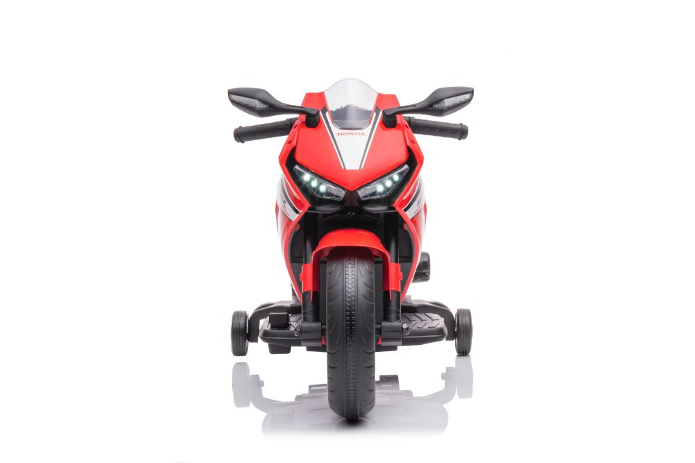 Akumuliatorinis motociklas honda cbr1000rr, raudonas