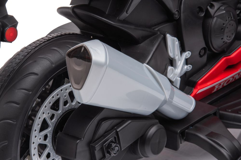 Akumuliatorinis motociklas honda cbr1000rr, raudonas
