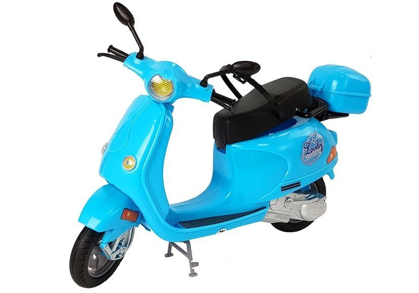 Lėlė su motoroleriu leantoys