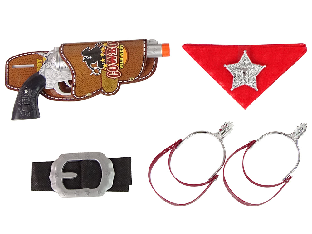 Vaikiškas kaubojaus rinkinys lean toys