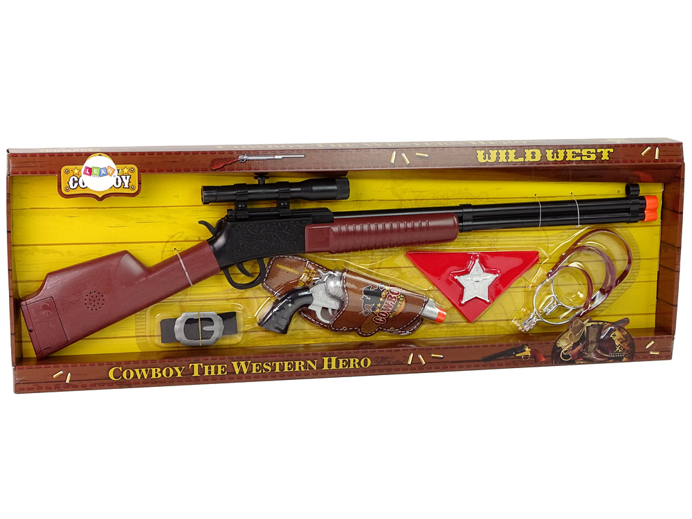 Vaikiškas kaubojaus rinkinys lean toys
