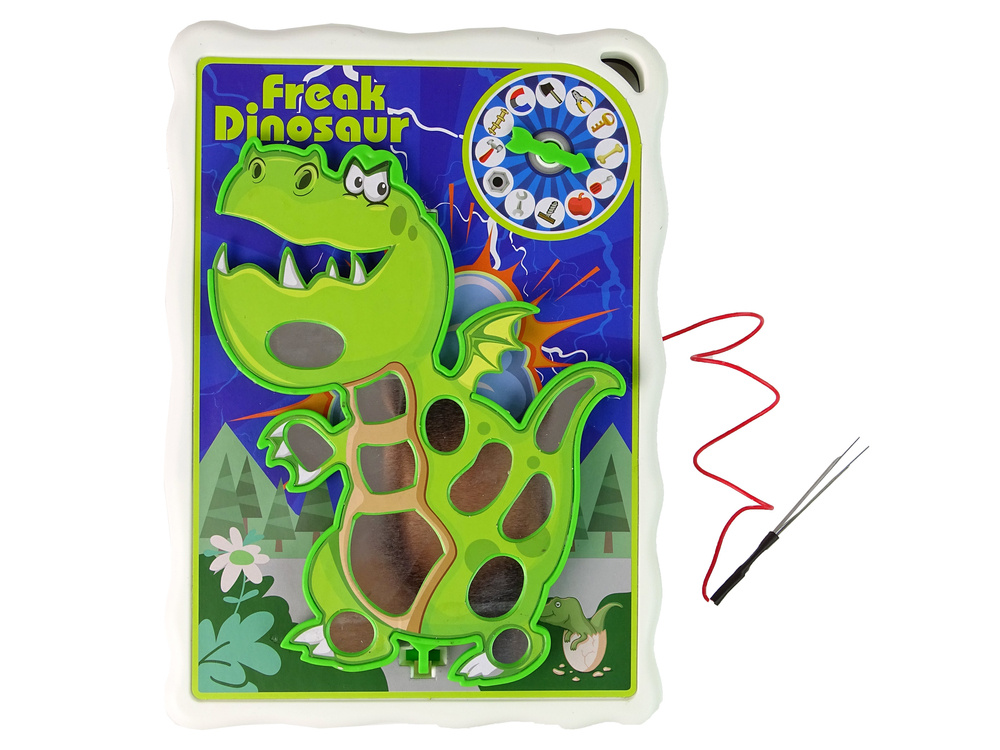 Stalo žaidimas lean toys freak dinosaur 2