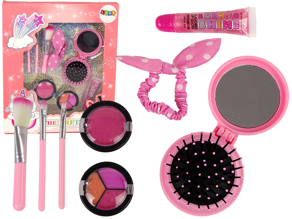 Vaikiškas kosmetikos rinkinys the pretty girl leantoys