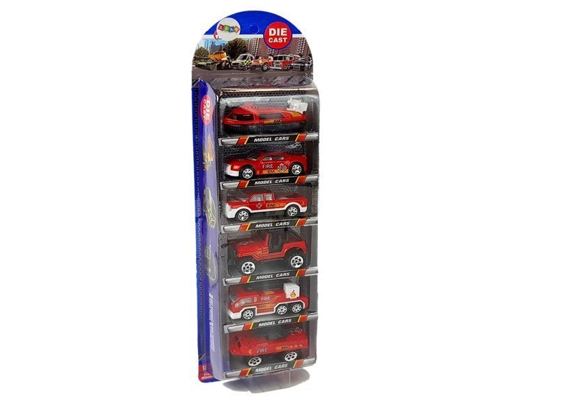 Ugniagesių transporto priemonių rinkinys, 1:64
