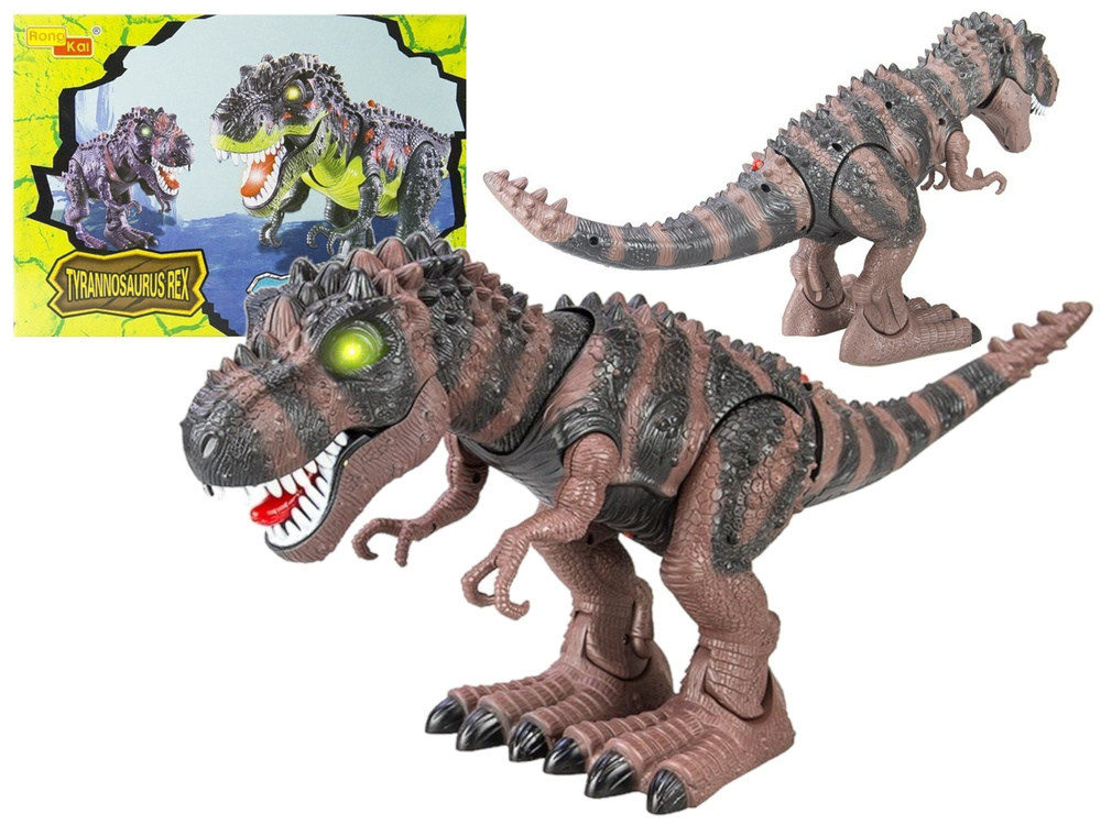Dinozauras su garso ir šviesos efektais tyrannousaurus rex
