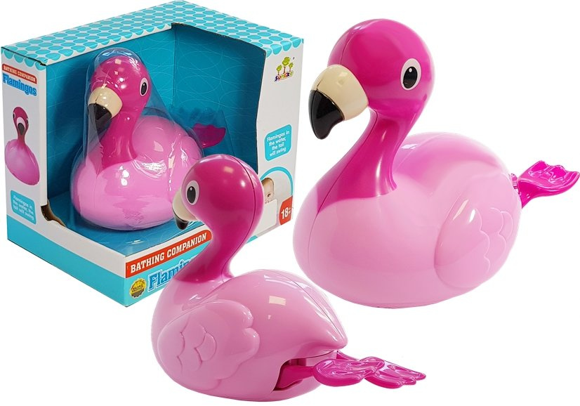 Vonios žaislas flamingas lean toys