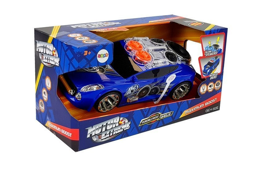 Sportinis automobilis lean toys, mėlynas