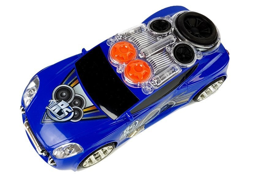 Sportinis automobilis lean toys, mėlynas