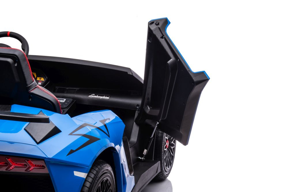 Vienvietis žaislinis elektromobilis lamborghini xxl, mėlynas