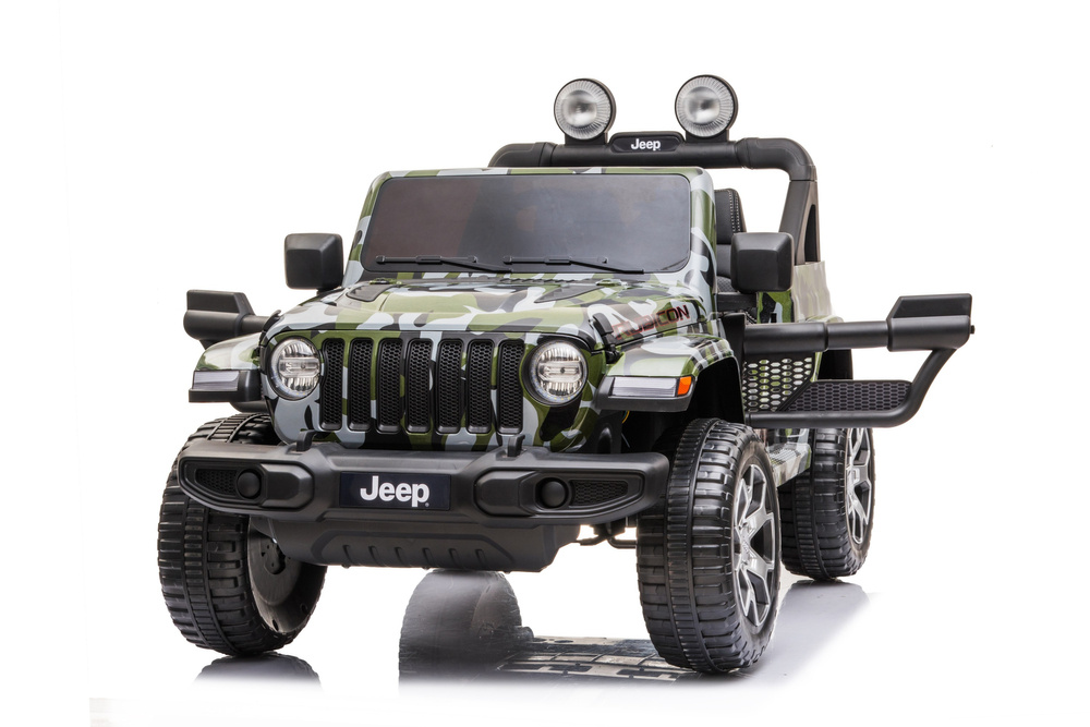Elektrinis automobilis jeep wrangler rubicon dk-jwr555 camo