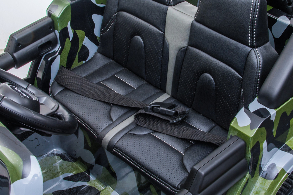 Elektrinis automobilis jeep wrangler rubicon dk-jwr555 camo