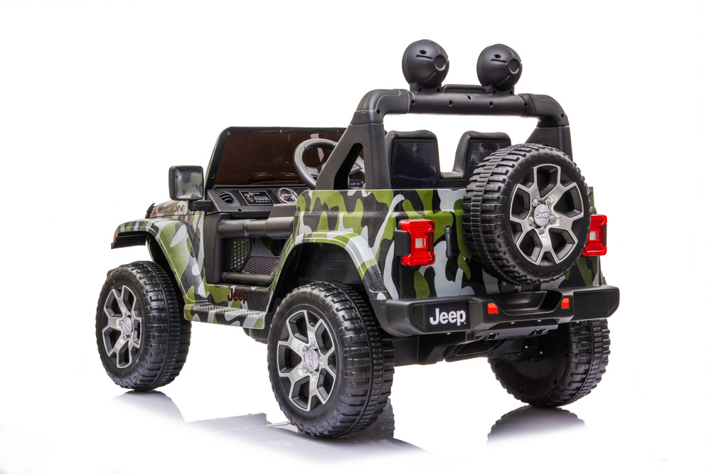 Elektrinis automobilis jeep wrangler rubicon dk-jwr555 camo