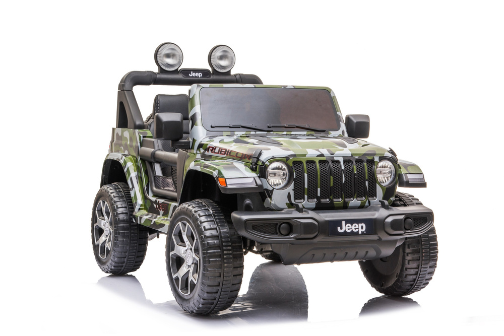 Elektrinis automobilis jeep wrangler rubicon dk-jwr555 camo