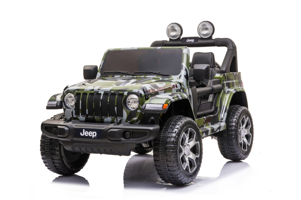 Elektrinis automobilis jeep wrangler rubicon dk-jwr555 camo