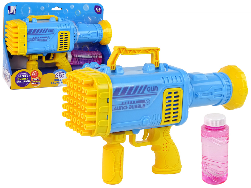 Muilo burbulų pistoletas lean toys bazooka 1