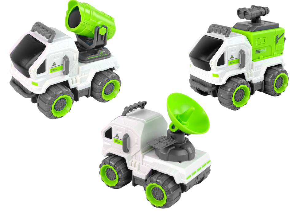 Kosminių transporto priemonių rinkinys 6in1 leantoys
