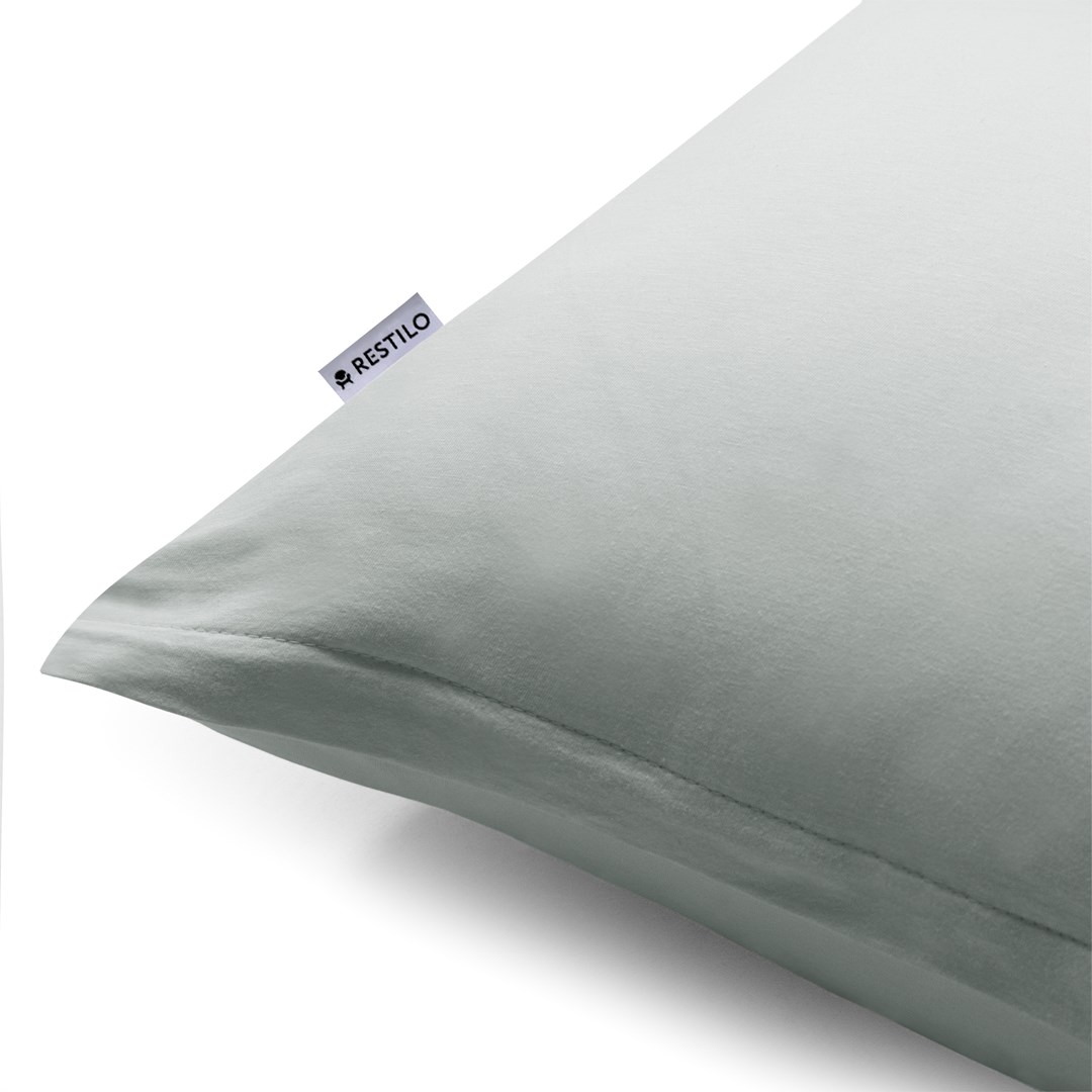 Decorative pillowcase AMBER color gray style classic type of material - textiles jersey 40x40 DecoKing