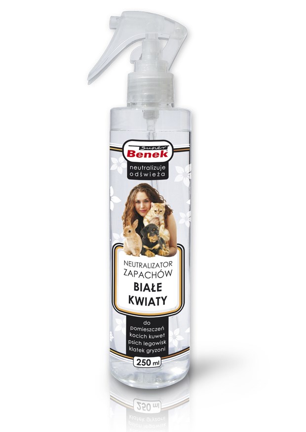 Purškiamas kvapų neutralizatorius su baltų gėlių aromatu, 250 ml