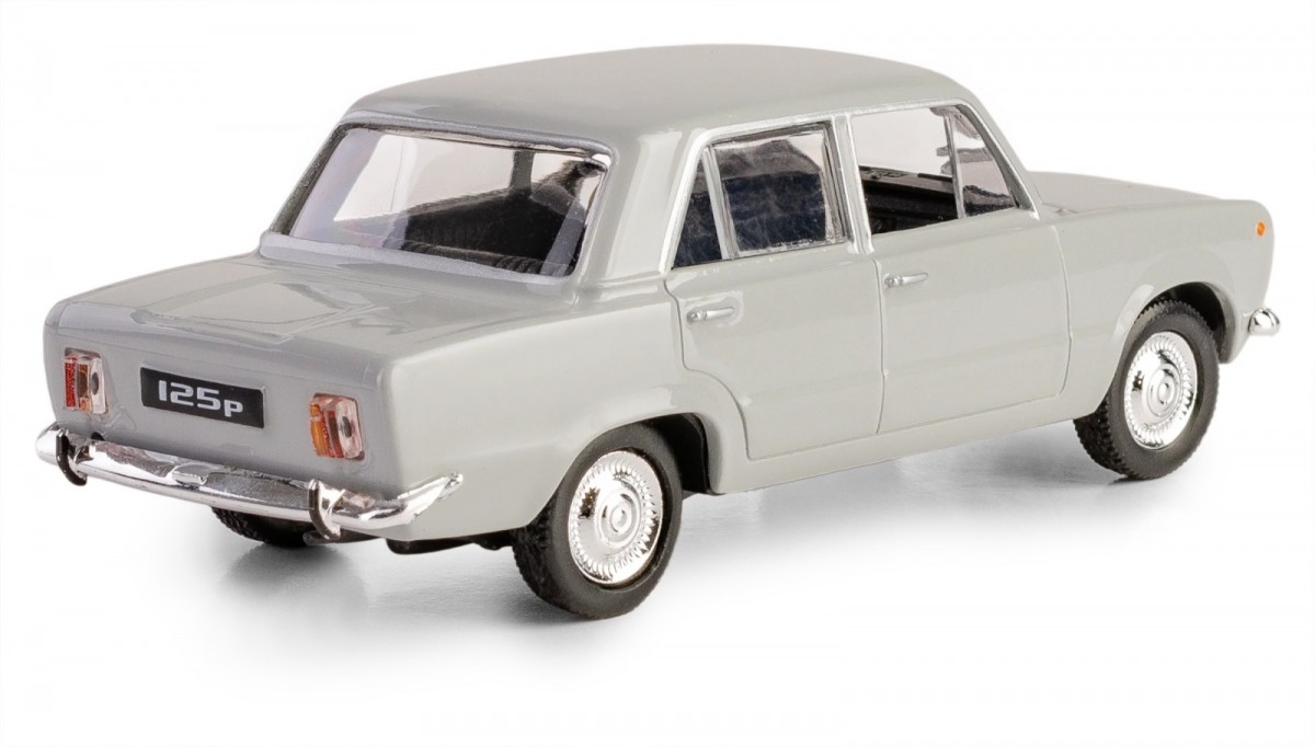 Automobilio modelis daffi prl fiat 125p k-587 15873, pilkas