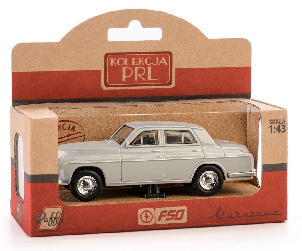 Automobilio modelis daffi prl warszawa 223 k-565 15651, pilkas