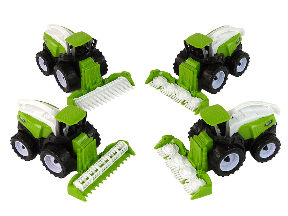 Žaislinių traktorių rinkinys lean toys, 4 d.