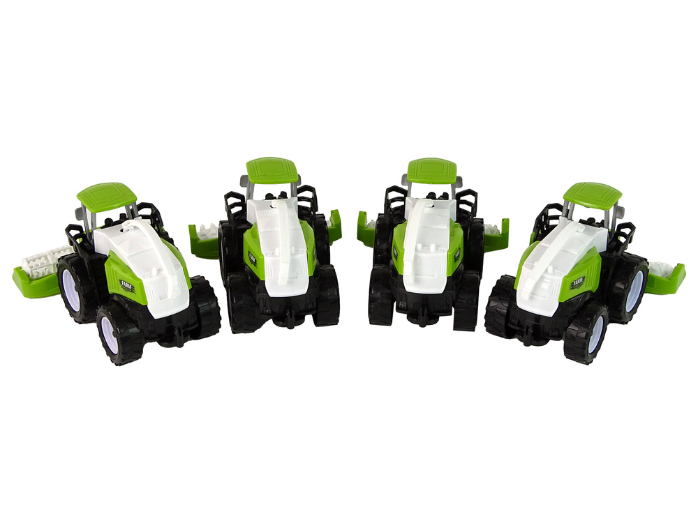 Žaislinių traktorių rinkinys lean toys, 4 d.