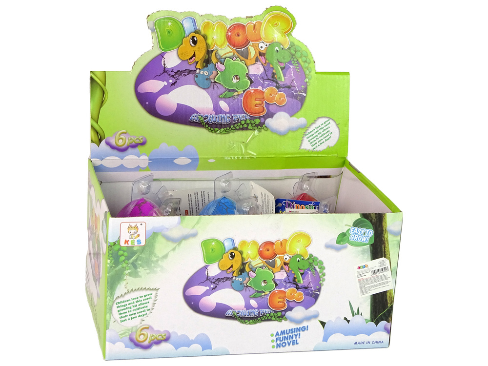 Augantis dinozaurų kiaušinis Lean Toys Magic Egg