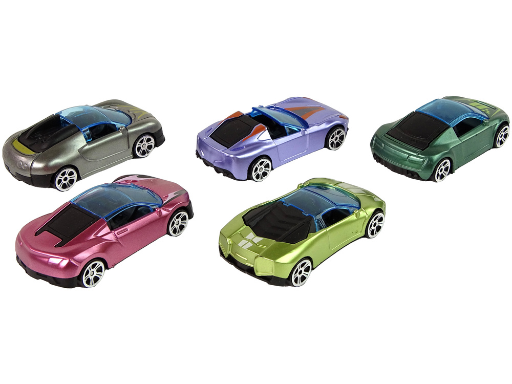 Žaislinių mašinėlių rinkinys lean toys, 5vnt.