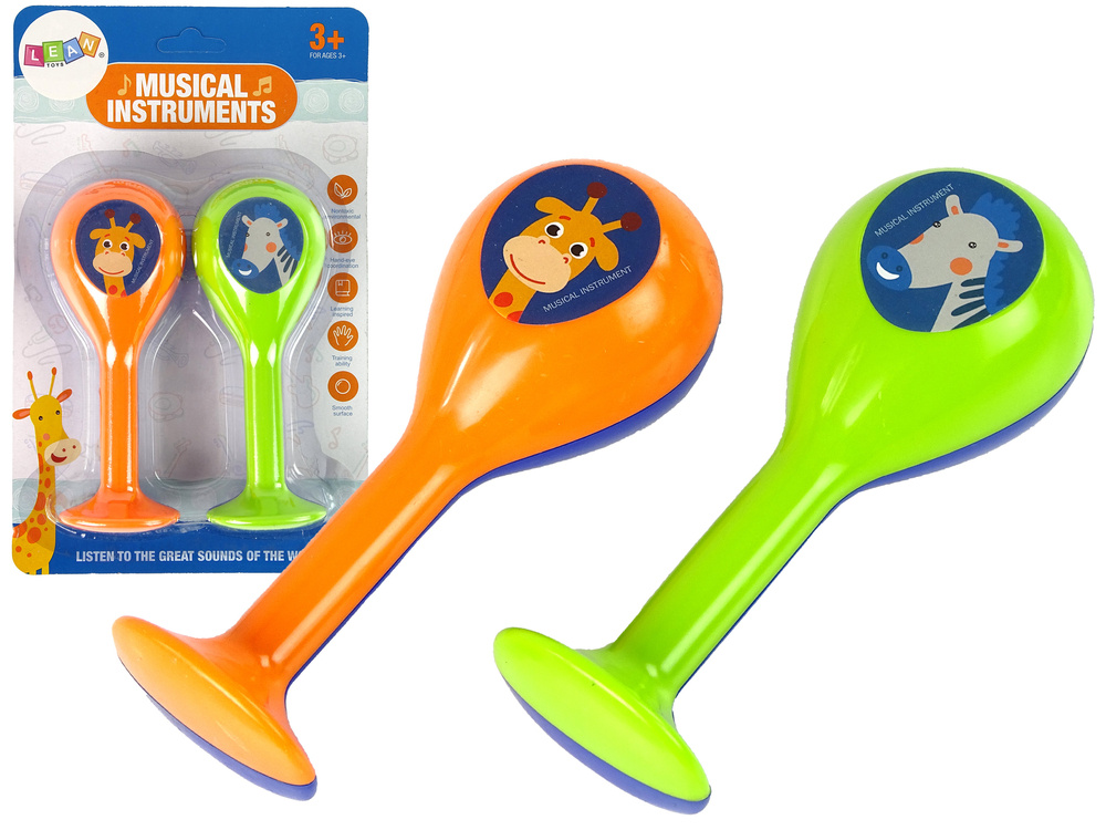 Kūdikių barškučiai lean toys, 2vnt.