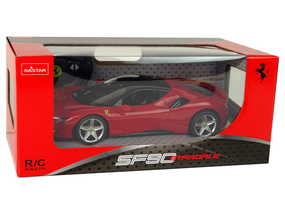 Radijo bangomis valdomas rastar ferrari sf90, 1:14