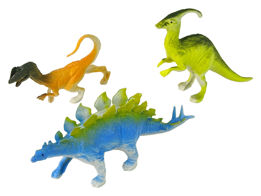 Žaislinių dinozaurų figūrėlių rinkinys lean toys animal kingdom, 9 vnt.
