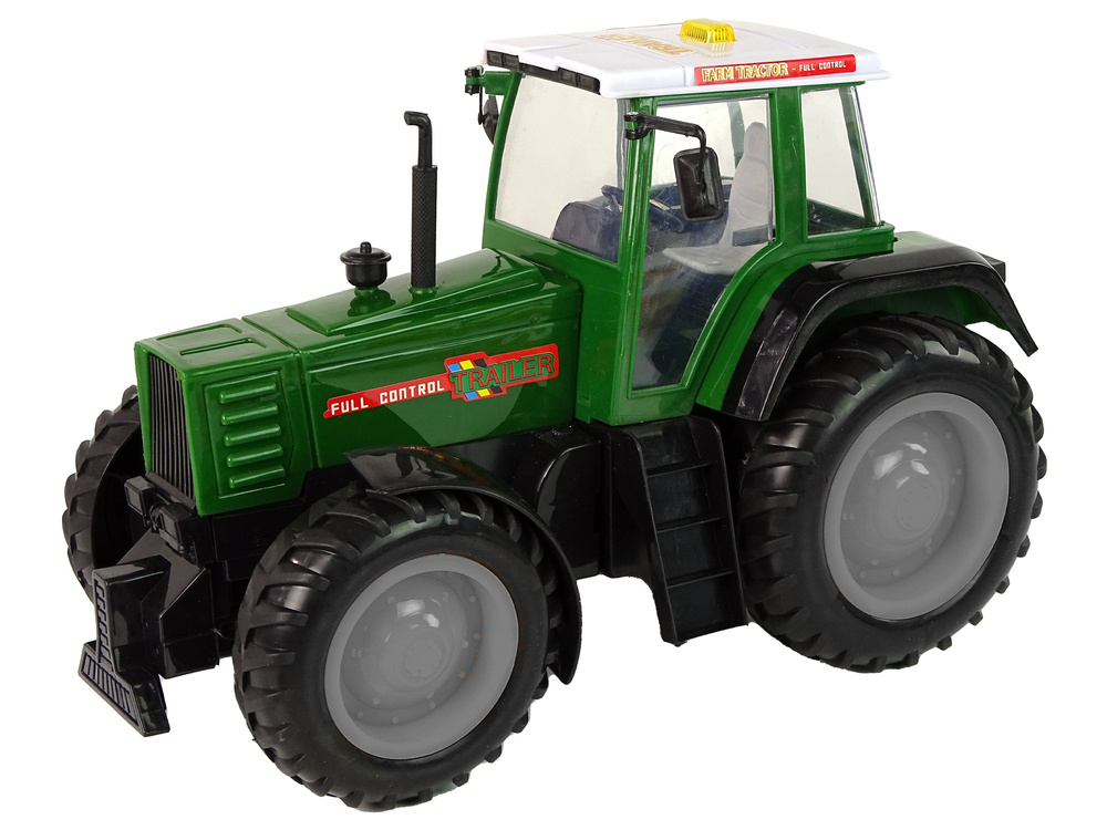 Nuotoliniu būdu valdomas traktorius lean toys, žalias