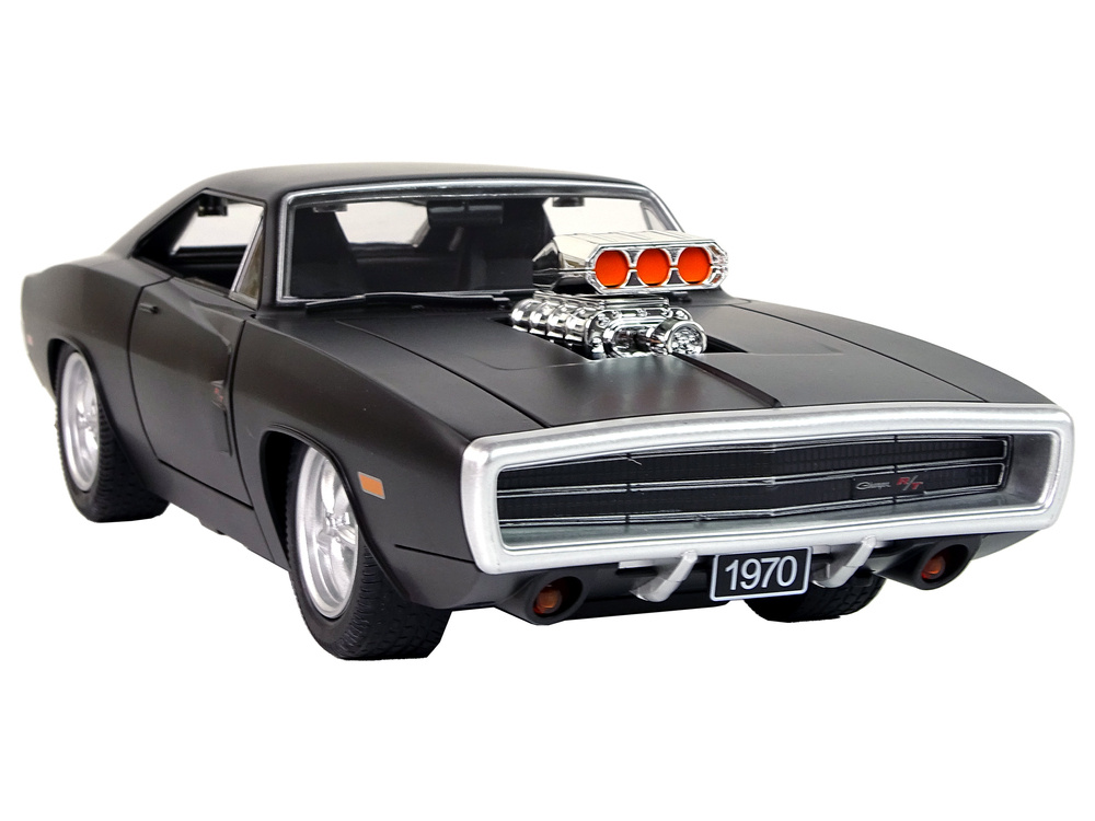 Nuotoliniu būdu valdomas automobilis dodge charger 1:16 rastar, juodas