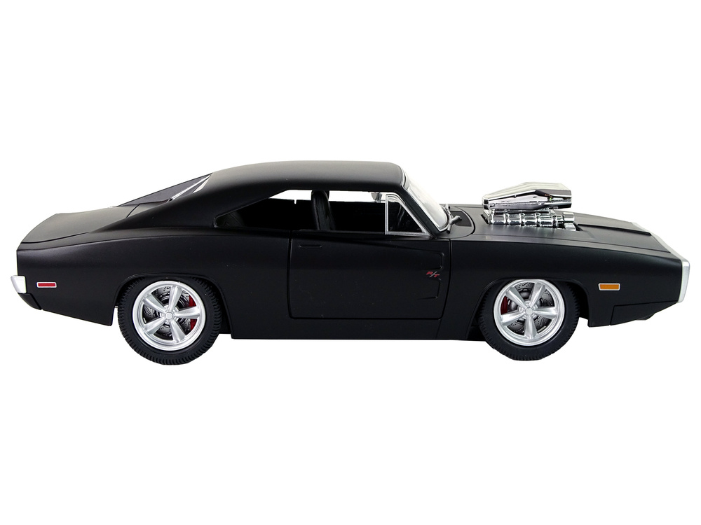 Nuotoliniu būdu valdomas automobilis dodge charger 1:16 rastar, juodas
