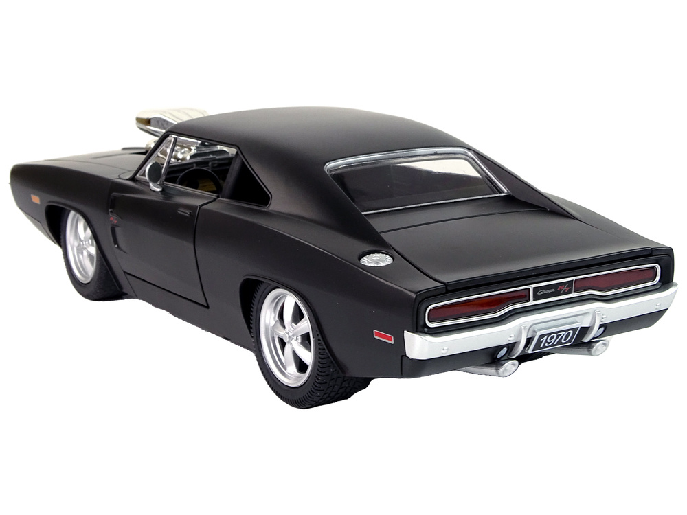 Nuotoliniu būdu valdomas automobilis dodge charger 1:16 rastar, juodas