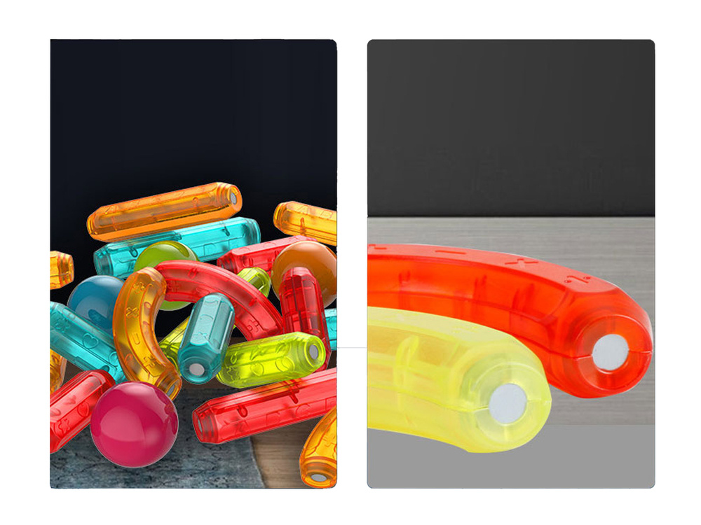 3D magnetinis konstruktorius LeanToys, 102 d.