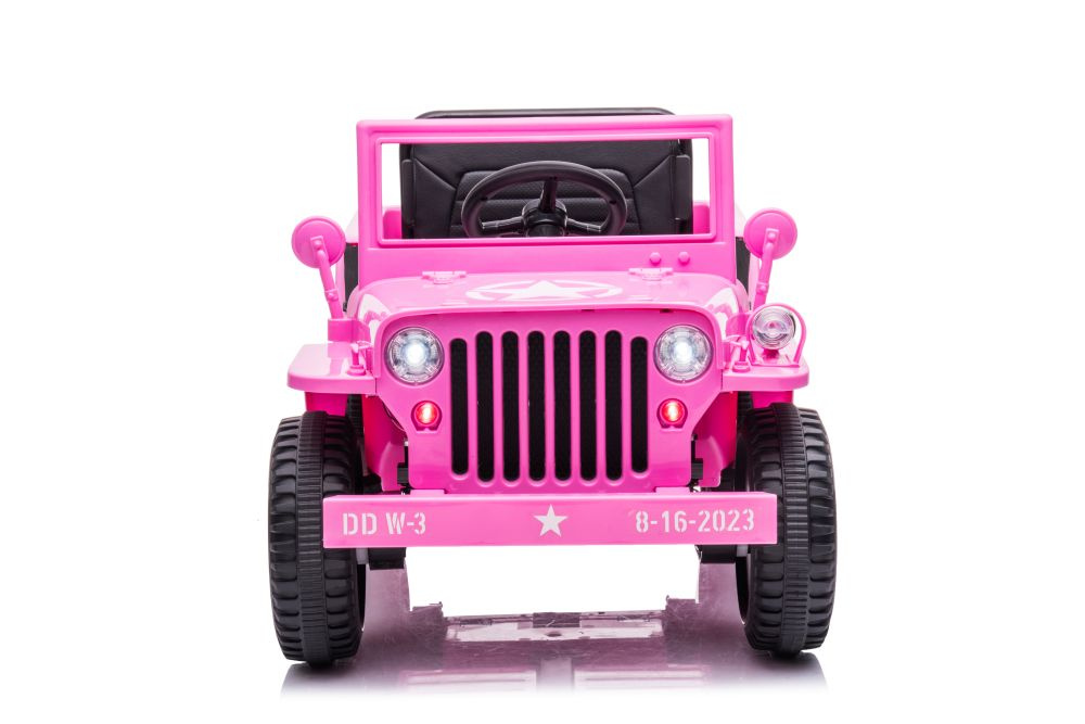 Akumuliatorinis automobilis jh-103 rožinis 4x4