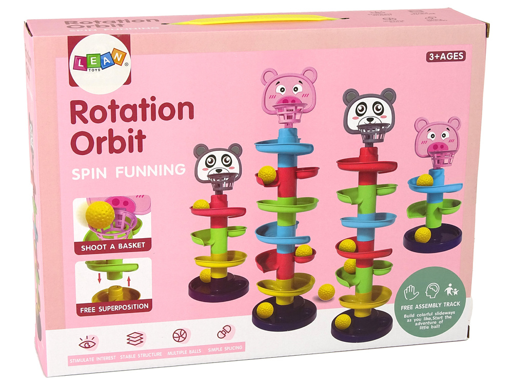 Kamuoliukų trasa lean toys