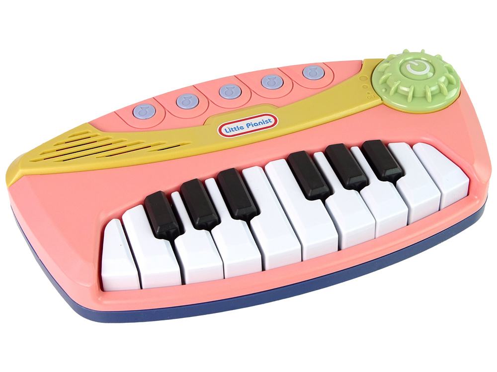 Interaktyvus pianinas lean toys little pianist, rožinis