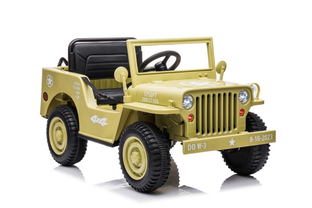 Vienvietis vaikiškas elektromobilis lean toys jh-103, geltonas