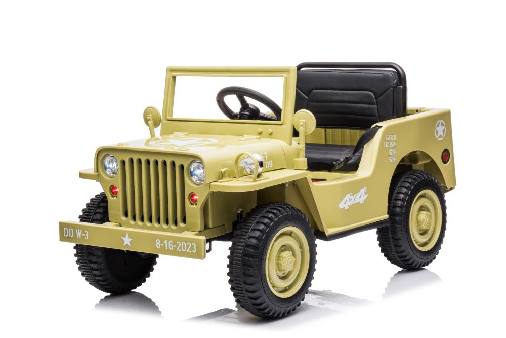 Vienvietis vaikiškas elektromobilis lean toys jh-103, geltonas