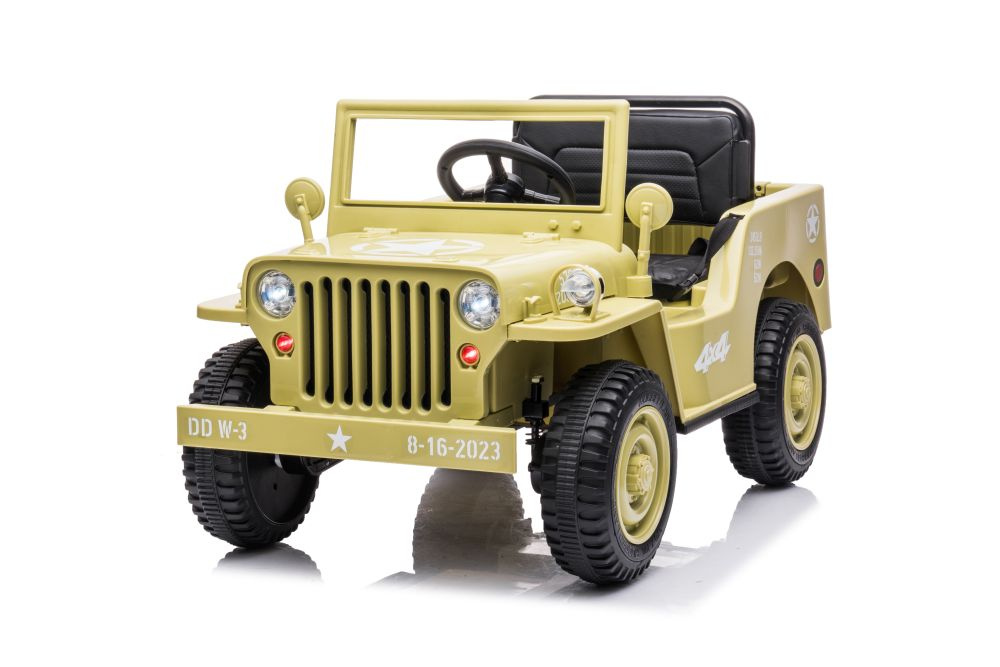 Vienvietis vaikiškas elektromobilis lean toys jh-103, geltonas