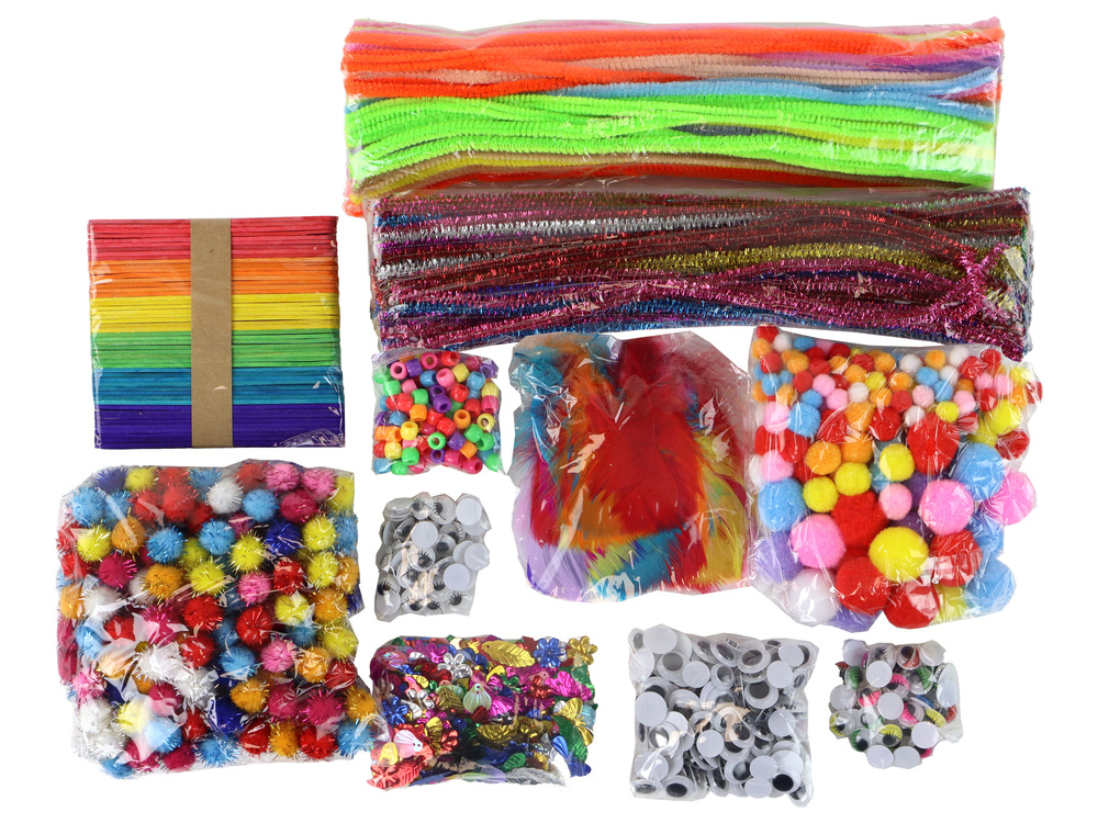 Kūrybinis rinkinys pasidaryk pats lean toys, 1200 d.