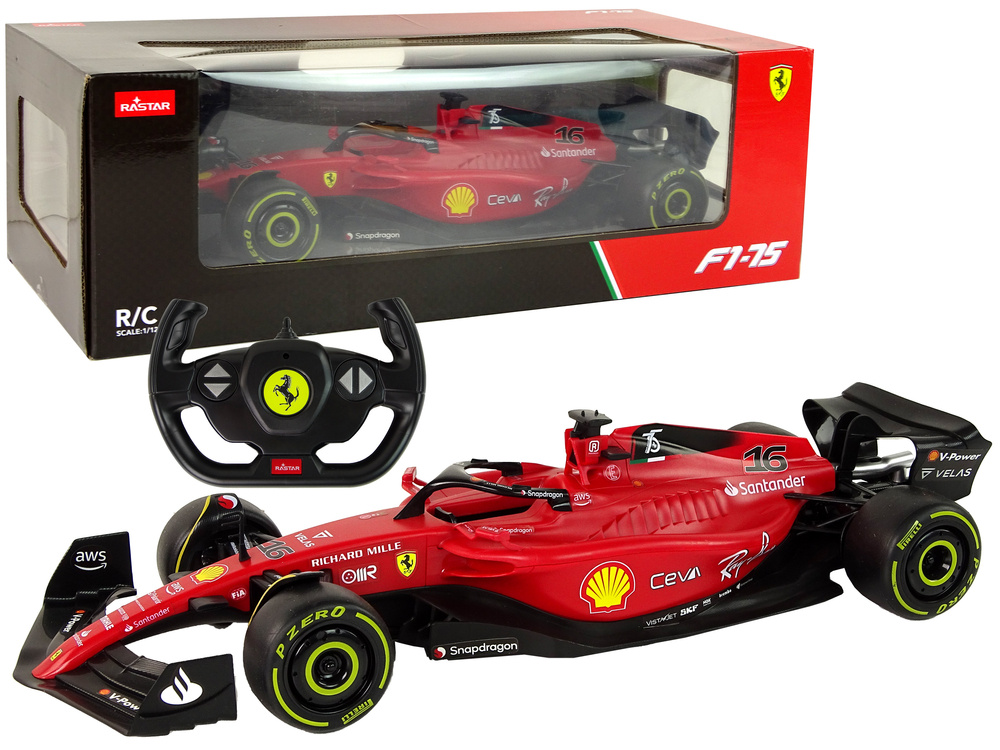 Nuotoliniu būdu valdomas ferrari f1 1:12 automobilis