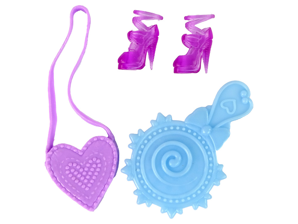 Lėlė su priedais lean toys