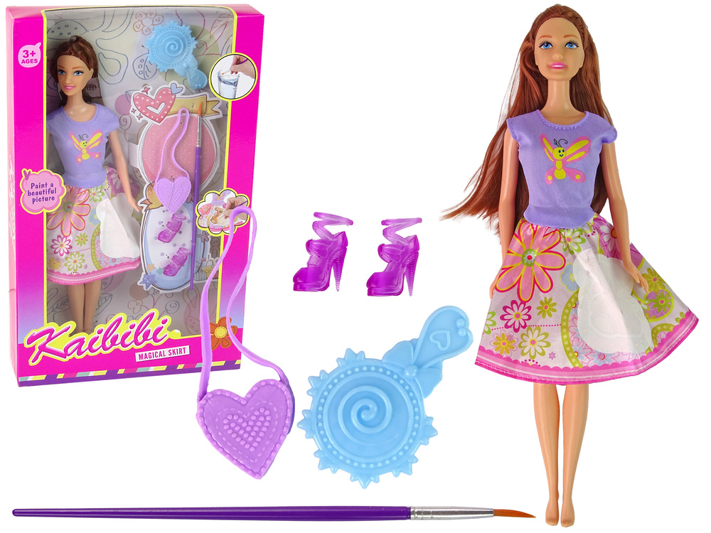 Lėlė su priedais lean toys