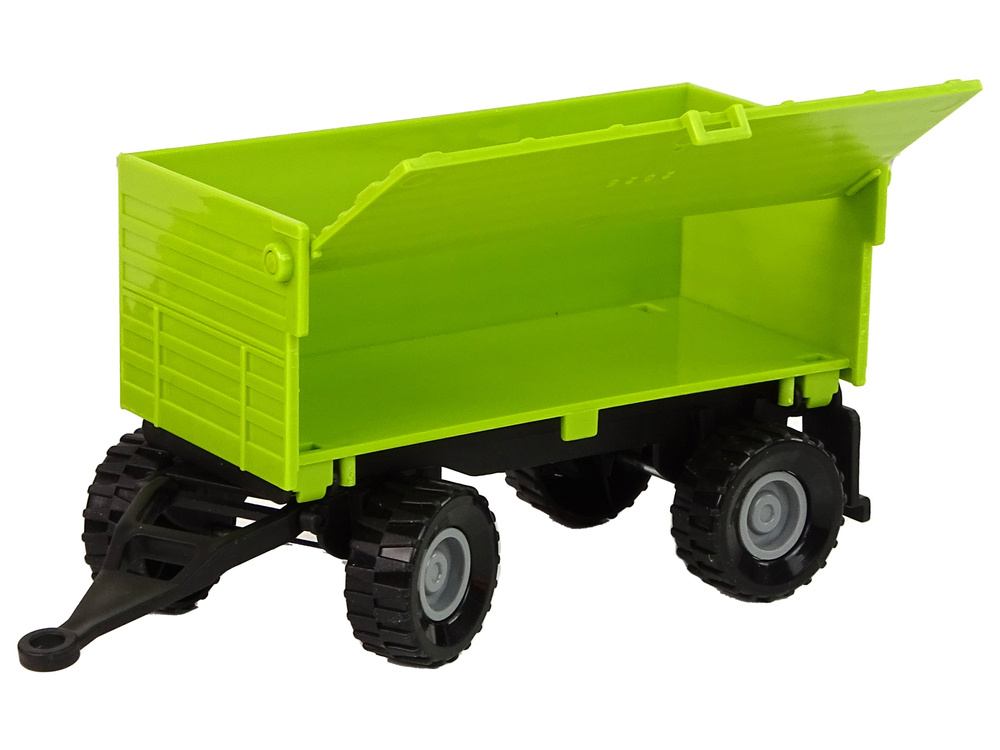 Traktorius su priekaba leantoys green farm