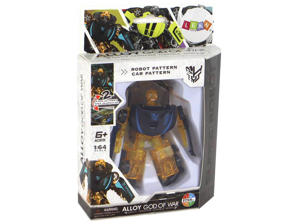Robotas - automobilis lean toys