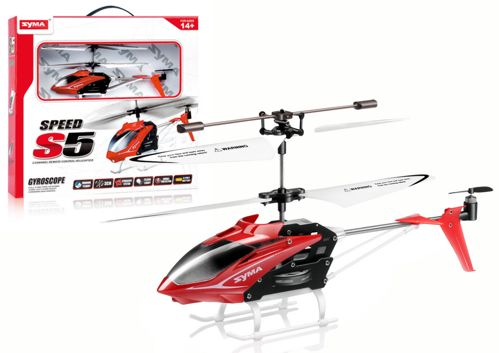 Sraigtasparnis S5 Syma, Raudonas